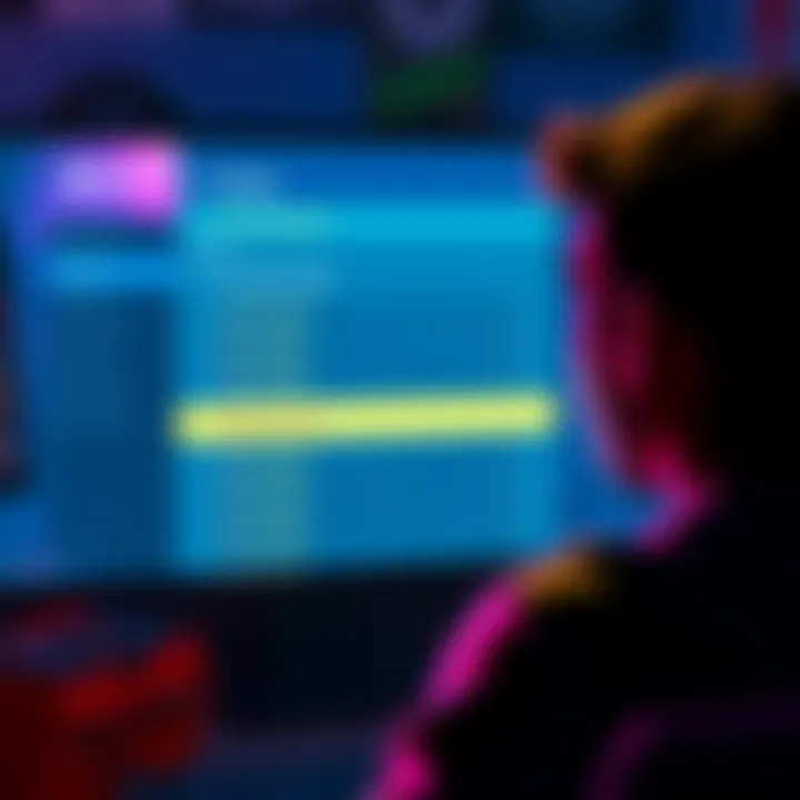 Managing GOG Cloud Saves A person looking at a computer screen with cloud save settings for GOG, showing options for managing recent saves.
