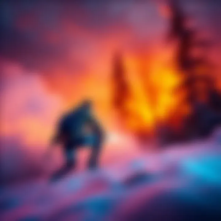 Dynamic Manhunt Wallpaper Adventure A captivating live wallpaper featuring an engaging manhunt theme with vibrant colors and motion