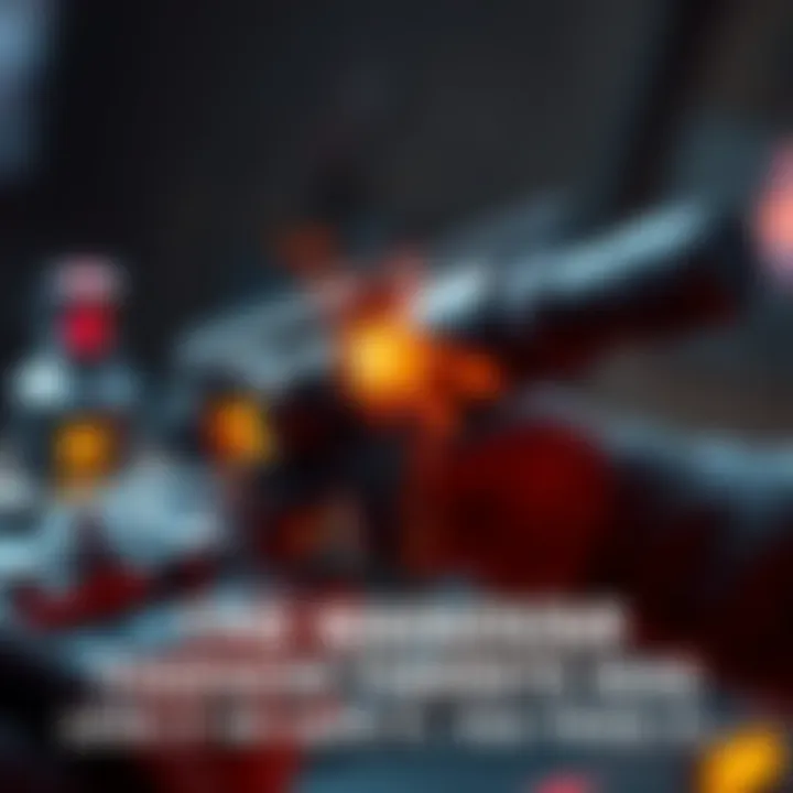 A close-up of the Manowar Thermite Mag being used in a game setting, showcasing its design and features