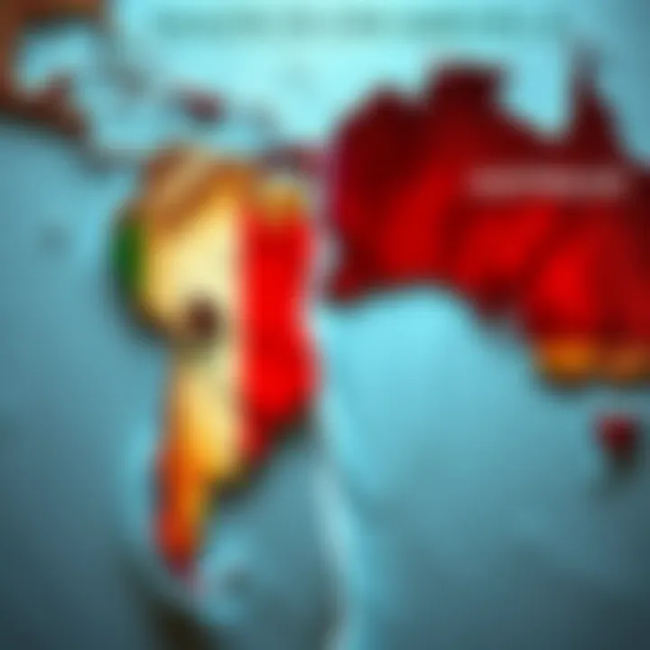 A split map showing elements from both Mexico and Australia, highlighting the debate over DS2 locations