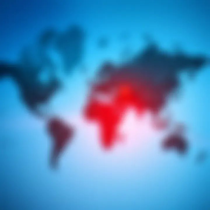 A world map highlighting the location marked as 47, inviting participation in a guessing game.