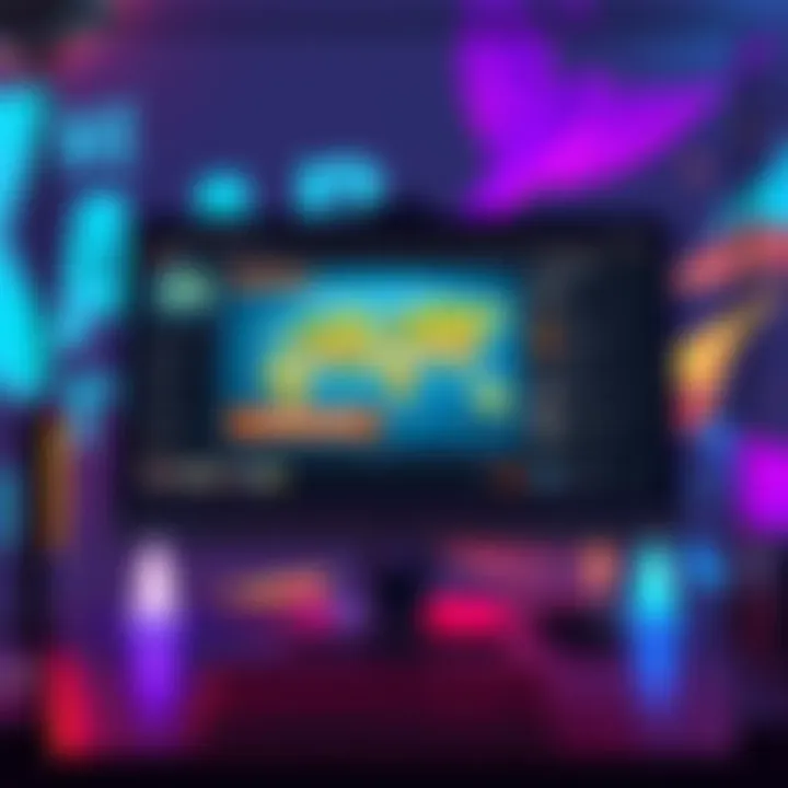 A computer screen showing a game map selection with highlighted losing map, surrounded by player comments and reactions in forums