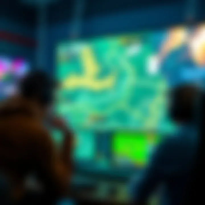 Map Size Debate in Gaming Gamers discussing and analyzing gameplay footage of a new game map size comparison