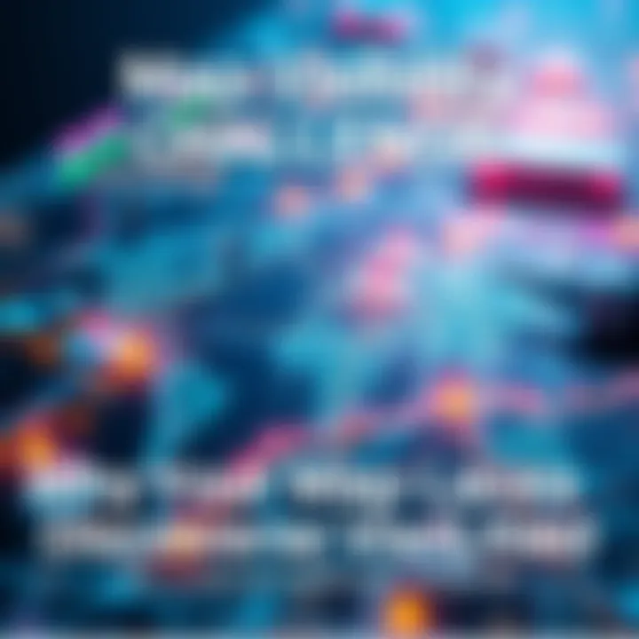 A visual representation of map visibility issues with engagement metrics displayed.