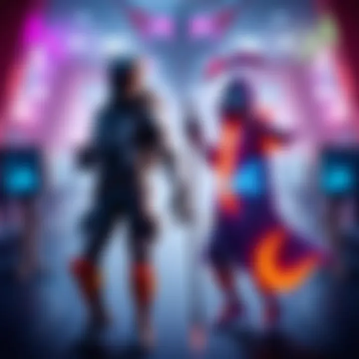 Marathon and Arc Gaming Two gaming characters representing Marathon and Arc stand together, showcasing unity and diversity in gaming.