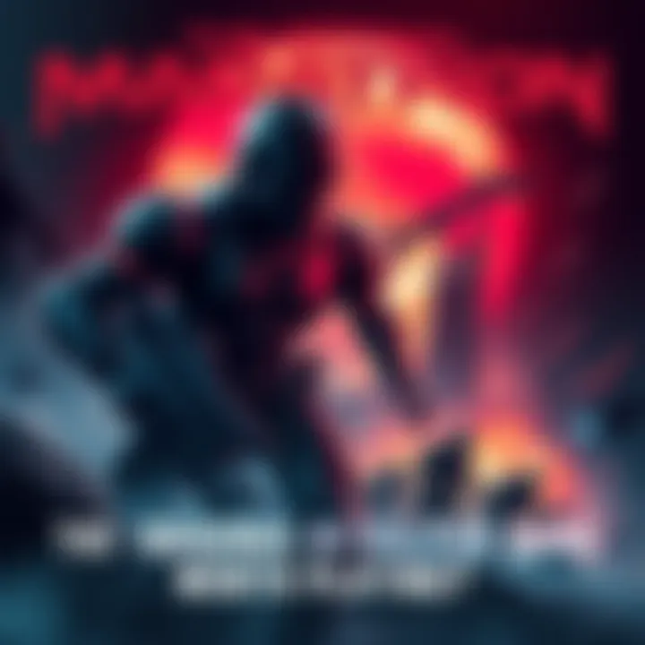 Cover art of the original Marathon game featuring futuristic characters and a battle scene