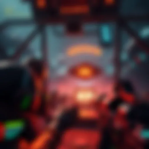 A scene showing intense gameplay in Marathon, highlighting contracts and loot without the presence of safe pockets, emphasizing gameplay dynamics.