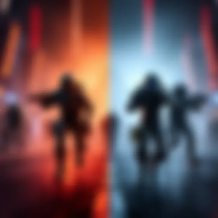 A comparison of the 2023 Marathon vidoc and the updated version, showing new gameplay elements and character designs.