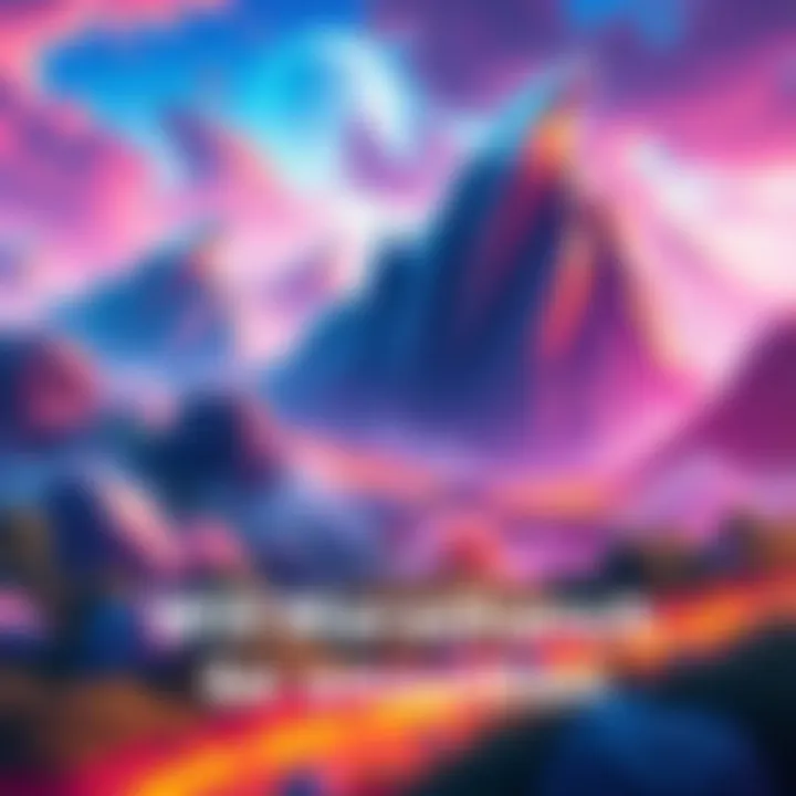 Marathon Game Launch A scenic view of a digital landscape with a character preparing for a game launch, showcasing vibrant graphics and anticipation.