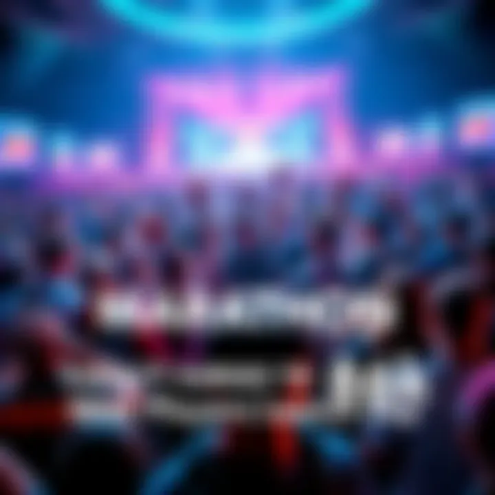 Crowd of gamers excitedly joining Marathon on its launch day