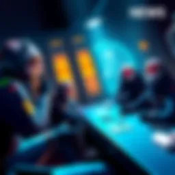 Gameplay Challenges in Marathon A player strategizing in Marathon while facing a sniper and discussing crew dynamics