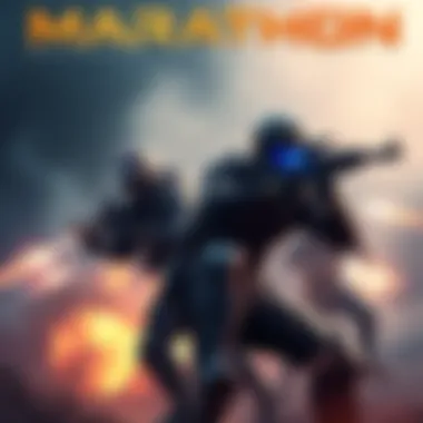 Action-packed scene from the Marathon Season 2 trailer showcasing new characters and gameplay elements