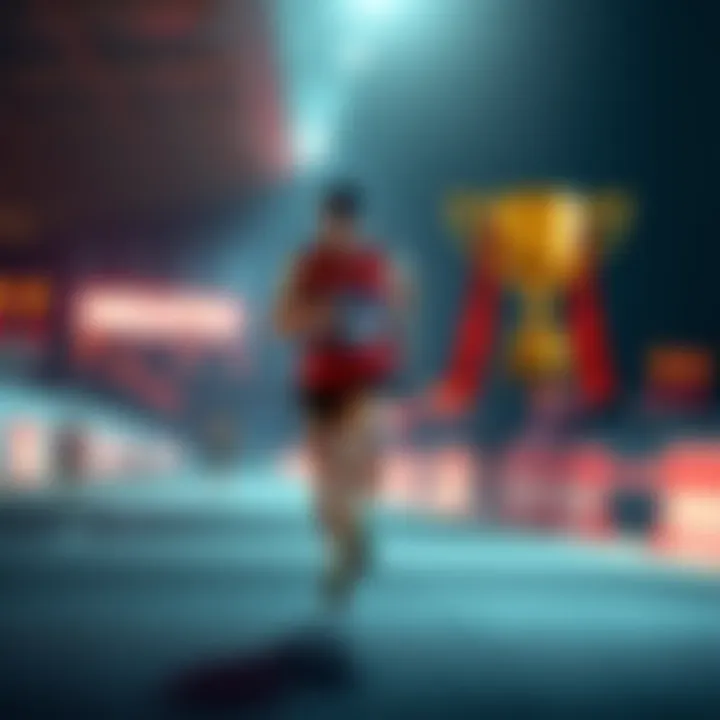 A graphic showing a runner with a trophy, highlighting the new Marathon segment in the SoP announcement