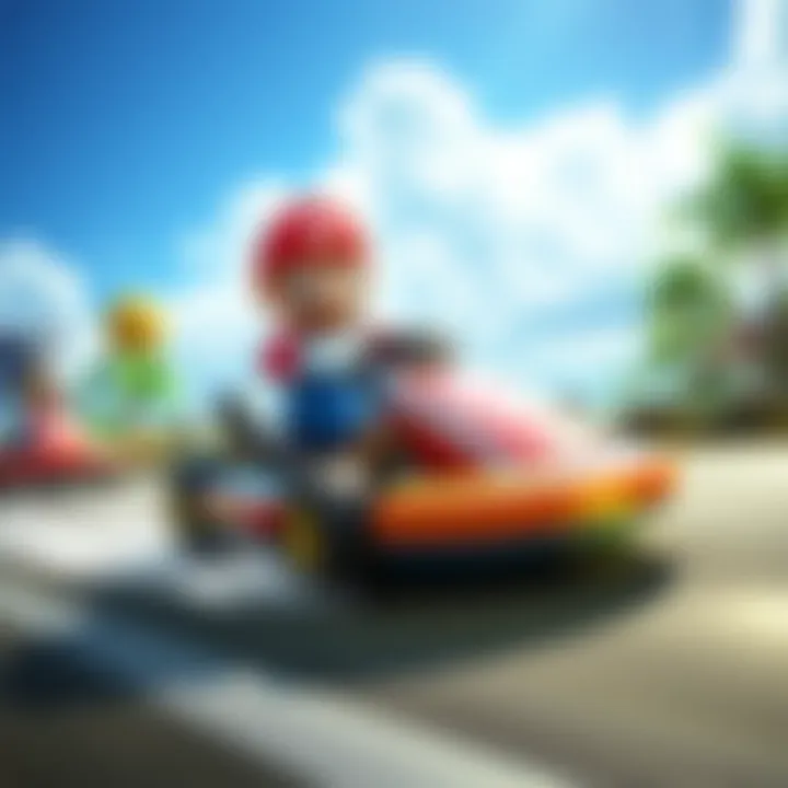 Mario Kart 8 Deluxe with Mods Exciting Mario Kart 8 Deluxe gameplay showing characters like Master Chief and Sonic racing on new courses