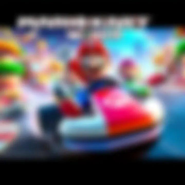New features and enhancements showcased in Mario Kart World update with characters racing on vibrant tracks