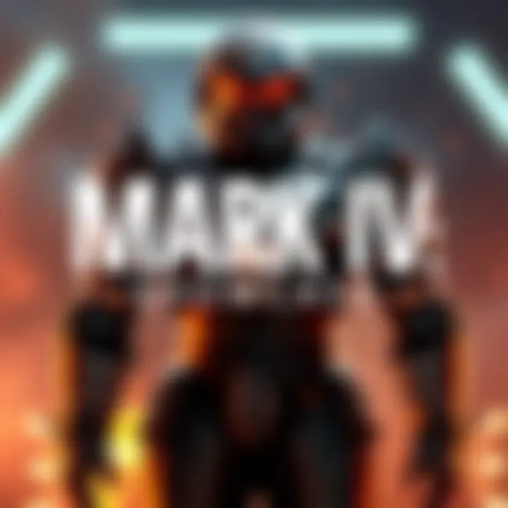 A detailed look at the Mark IV armor core, showcasing its distinctive design and features favored by gamers.