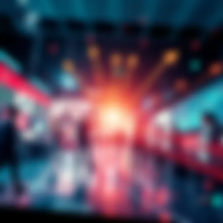 A graphical representation of market players reacting to a buyback strategy, showing changing behaviors and strategies, with arrows indicating shifts in dynamics.