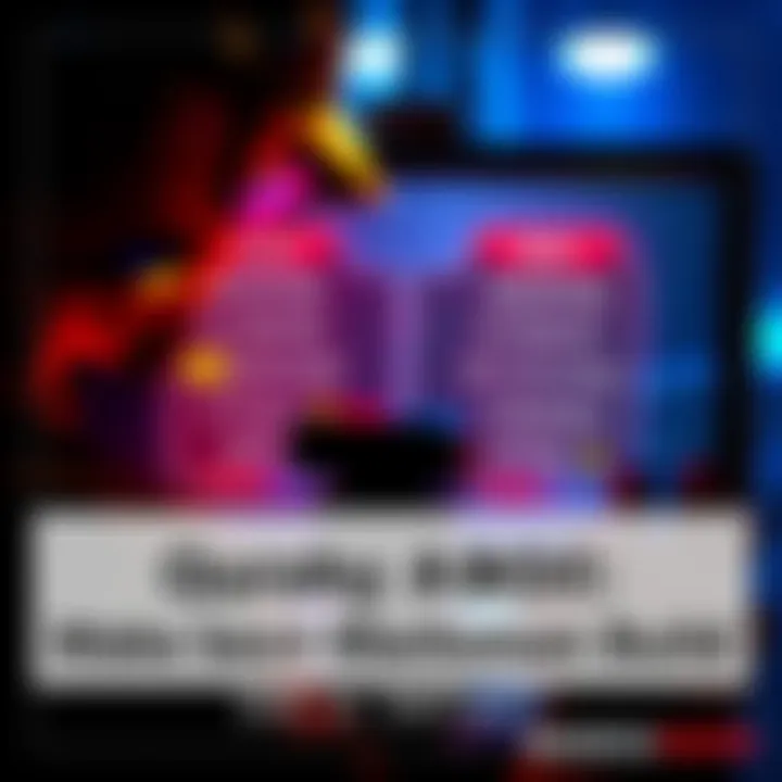 Marksman Build Comparison A gamer analyzing two values on a screen, one for Damage to Armor and the other for Damage to Targets Out of Cover, showcasing a discussion about weapons strategy.