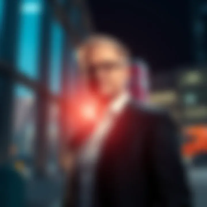 Markus Mäki stands confidently as the new interim CEO of Remedy Entertainment, with Henri Österlund in the background as the new Chairman of the Board, ready to lead the company forward.