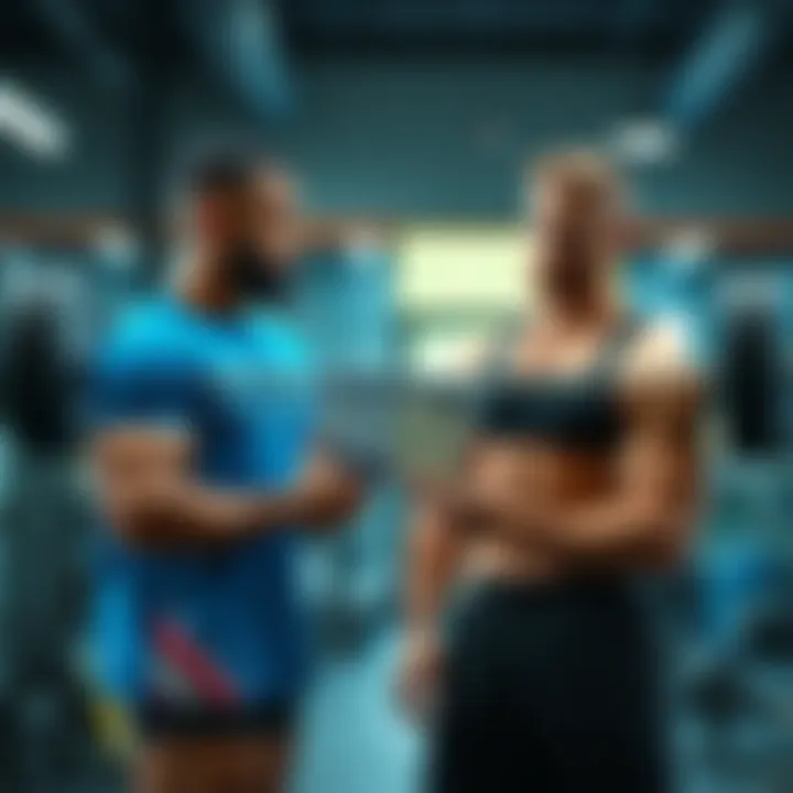 Marlon shows his lifting records to Tyler1 during their first meeting in a gym setting