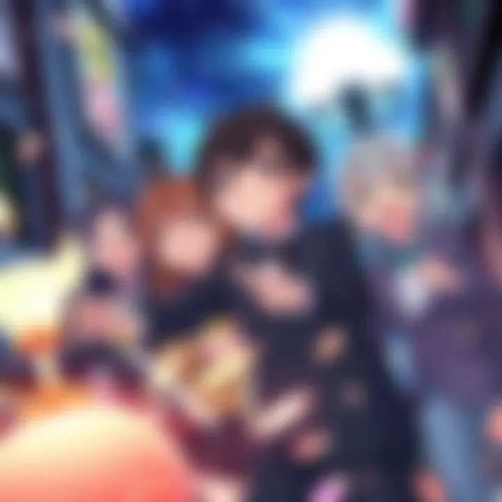 A scene from Episode 03 showing main characters in an exciting moment