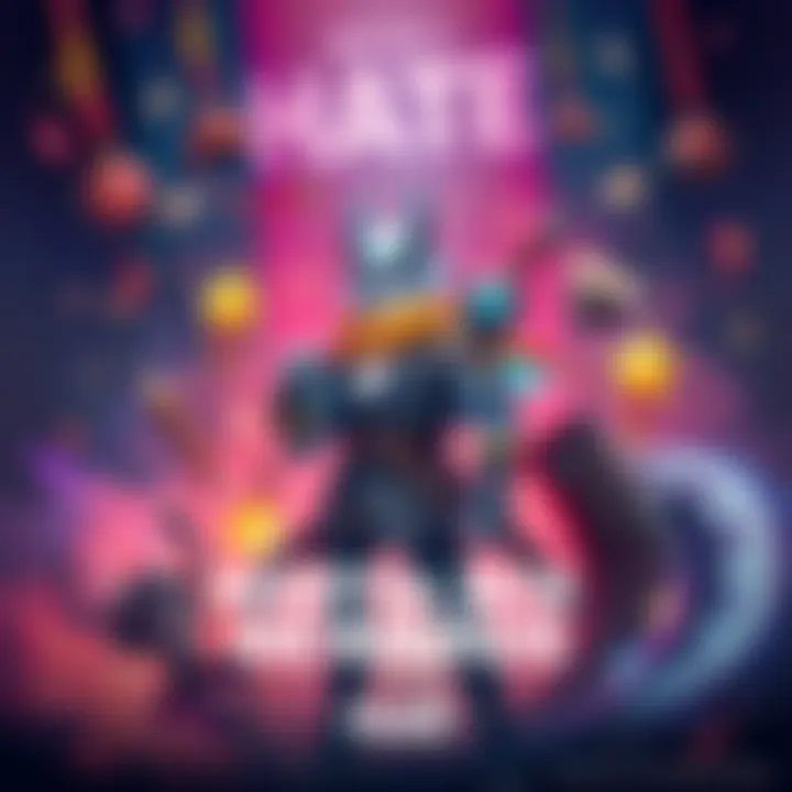 Artwork showing various accessories and outfits from the Martial Box, featuring the Marrow Eater accessory for the character Hadi, with a colorful background celebrating rewards.