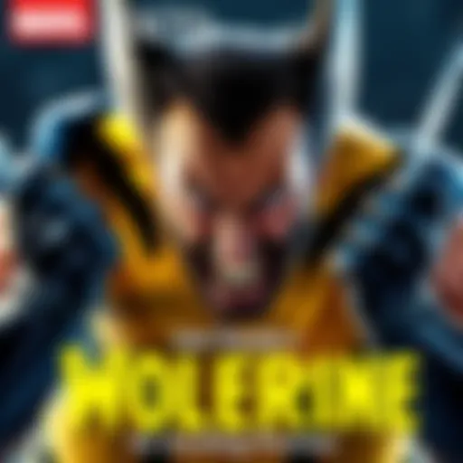 Marvel's Wolverine prepares for battle with claws out and a fierce expression