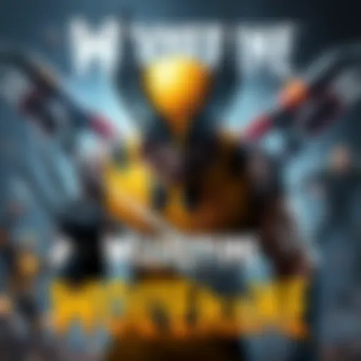 Marvel's Wolverine Game Cover Cover art of Marvel's Wolverine game featuring the character in a fierce pose with claws out, surrounded by action elements.
