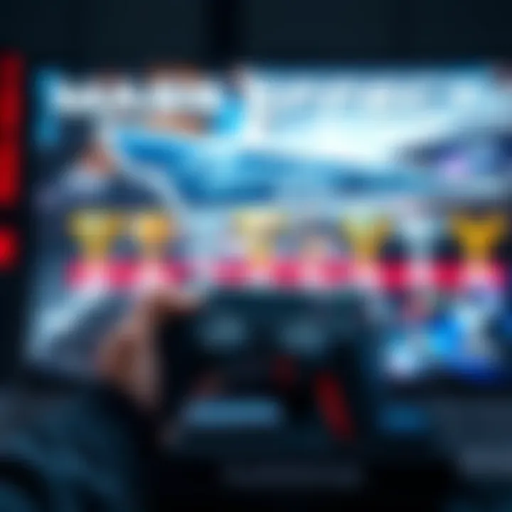 A gamer holding a PlayStation controller while showcasing various Mass Effect platinum trophies on screen, highlighting smooth gameplay and enhanced graphics.