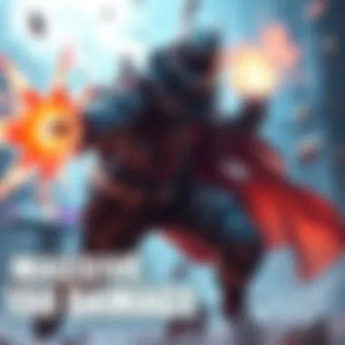 A character launching a powerful attack with a burst effect in a 4m radius, illustrating the game's upcoming update features.
