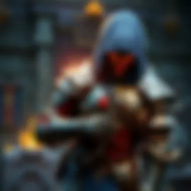 Masterwork Armor Upgrade A player upgrading armor to Masterwork using alloys and materials in a fantasy game setting.