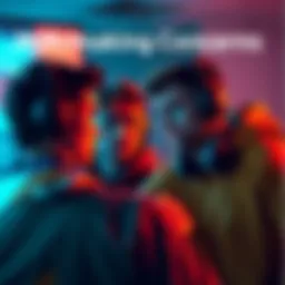 Players discussing matchmaking issues with visible frustration, highlighting the impact of rank manipulation on fair play.