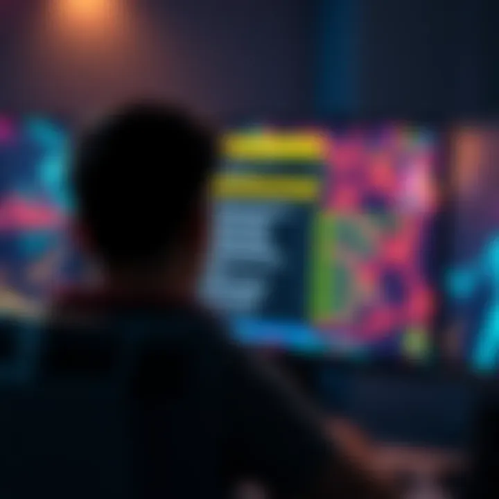 A frustrated player looking at a game screen with a long matchmaking timer and laggy menu response.