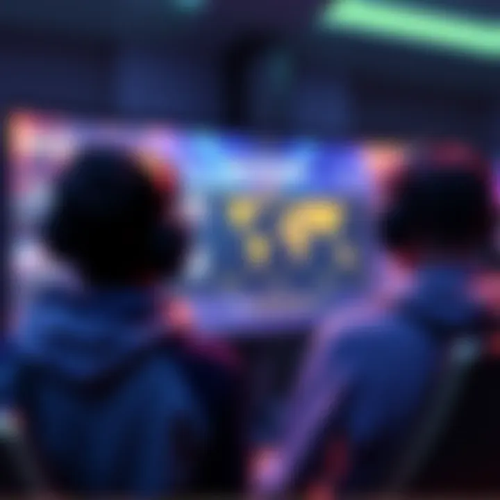 A gamer waits in a queue on a screen while comparing different loadouts for gameplay.