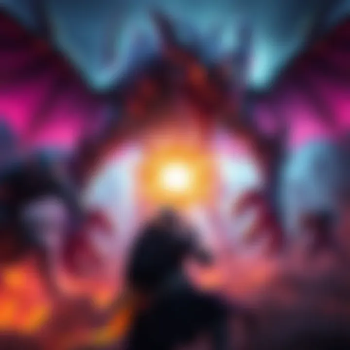 A player character engaging the Matriarch boss in an intense battle, showcasing attack moves and strategy to achieve a one minute kill.