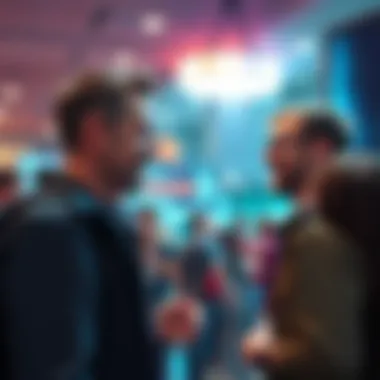 Matt Hill interacting with fans at a convention, hinting at reprising his role as Bass from Mega Man.