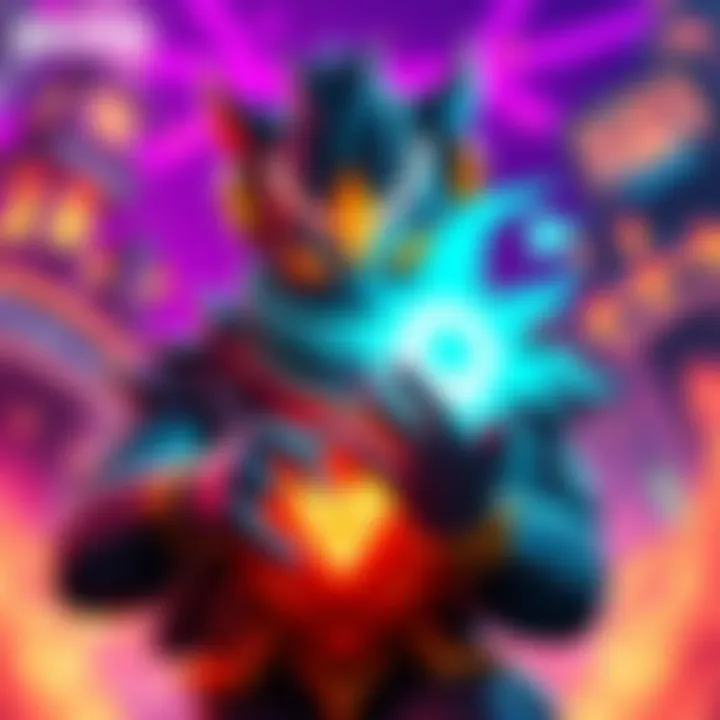 Mauga with Ignite Indicator Mauga character showcasing the new Ignite Indicator feature in a vibrant gaming setting