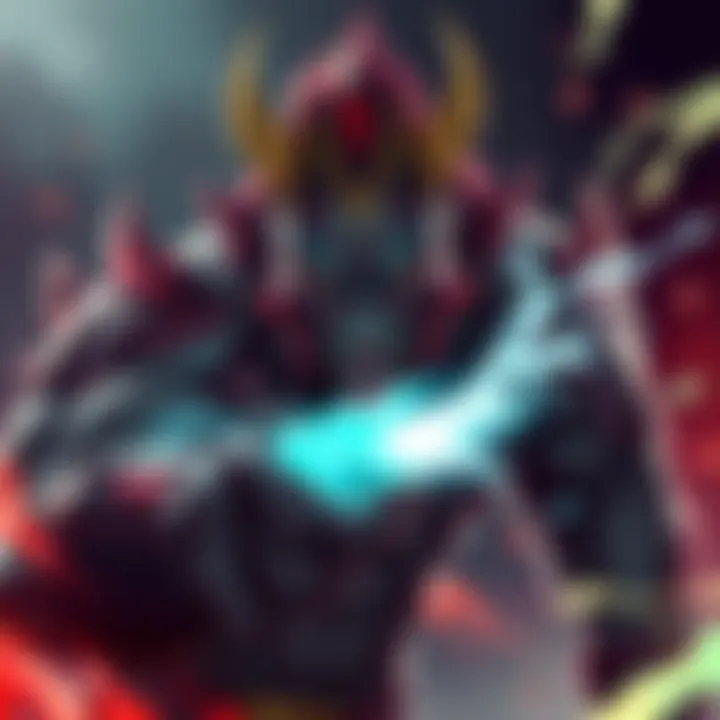 Mauga video game character Illustration of Mauga, a video game character known for his dominance and frustrations among players, illustrated in an action pose with a fierce expression.