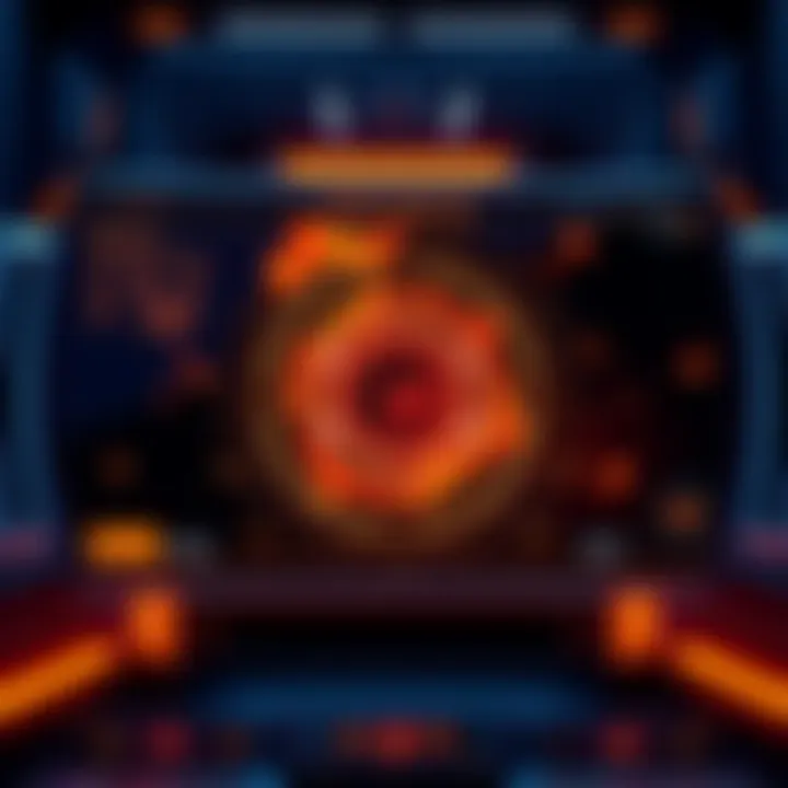 Mauga's HUD displaying Anran's Fire indicator feature in action