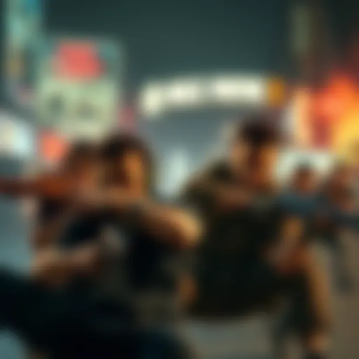 Players engaged in intense multiplayer matches of Max Payne 3, showcasing competitive gameplay and nostalgia.