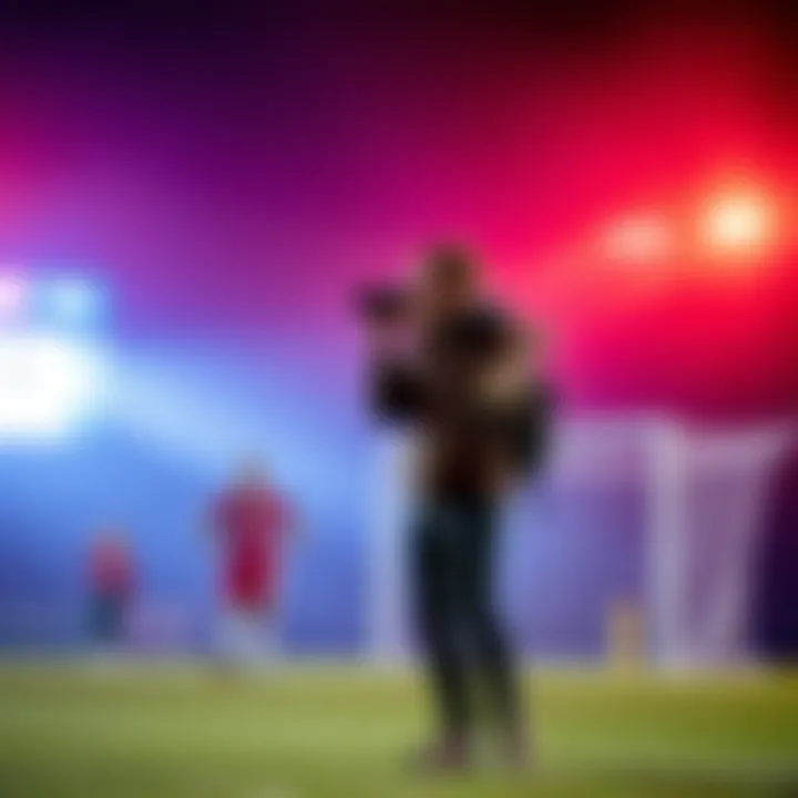 Max Caulfield in a key moment Max Caulfield standing in a dramatic pose with a camera in hand, capturing a significant moment in the game