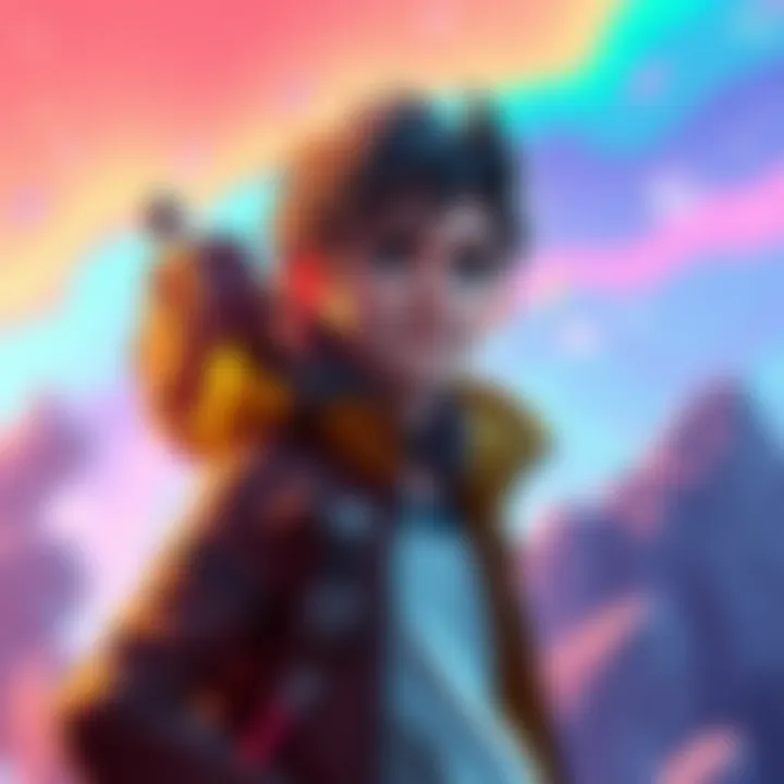 Max from Double Explore in action Max, the main character from Double Explore, stands confidently against a vibrant background, showcasing his growth and journey in the game.