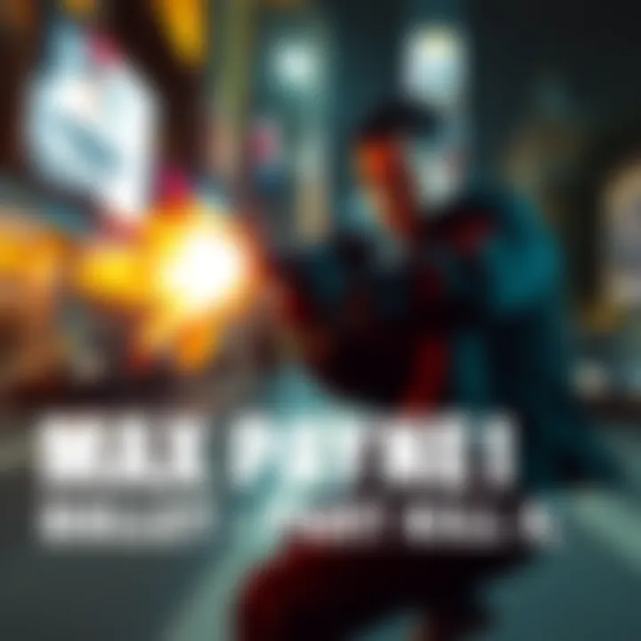 Max Payne Bullet Time Kill A player showcasing an impressive bullet time kill in Max Payne 1 on mobile with slow-motion action.