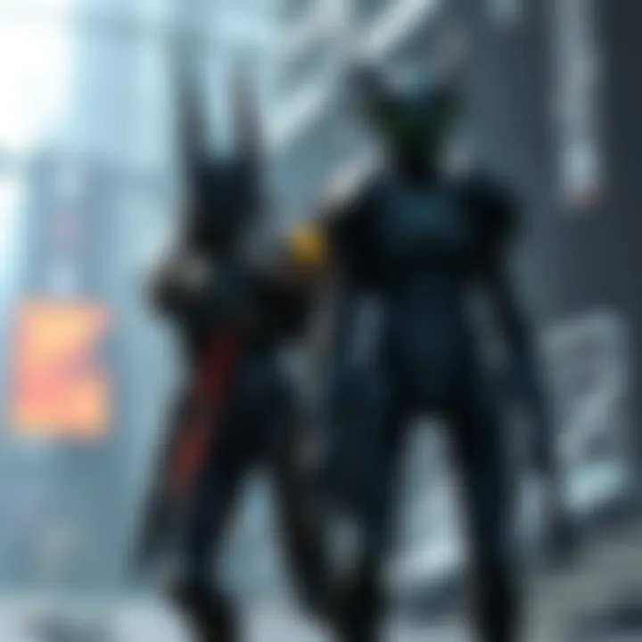 A visual comparison showing Maya's Vex alongside the Precursor Vex from Vault of Glass, highlighting their similar features in a gaming environment.