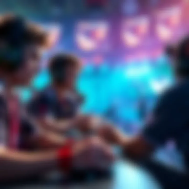 Players competing in a ranked doubles match on MCC for PC, showing intense gameplay and focus