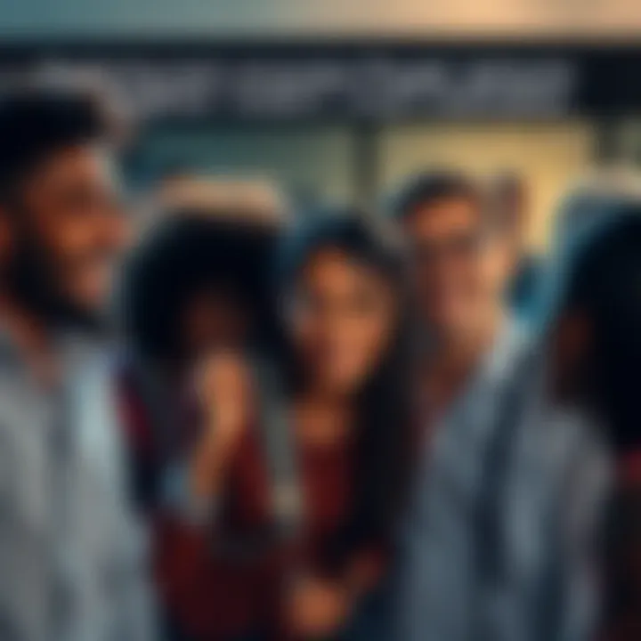 A group of individuals showing unkind interactions, one person looking hurt while others laugh