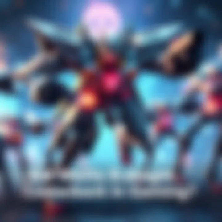 A futuristic mech robot battles in a vibrant gaming environment, showcasing advanced technology and design.