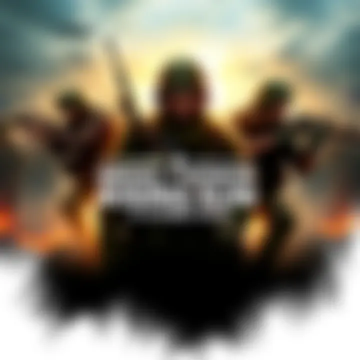 Cover art showing characters from Medal of Honor: Rising Sun in a World War II setting, with soldiers in action and a backdrop of military scenes.