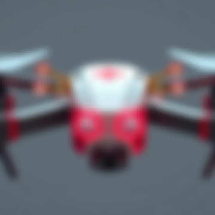 Medic drone showing interchangeable magnetic faceplates with different emotions