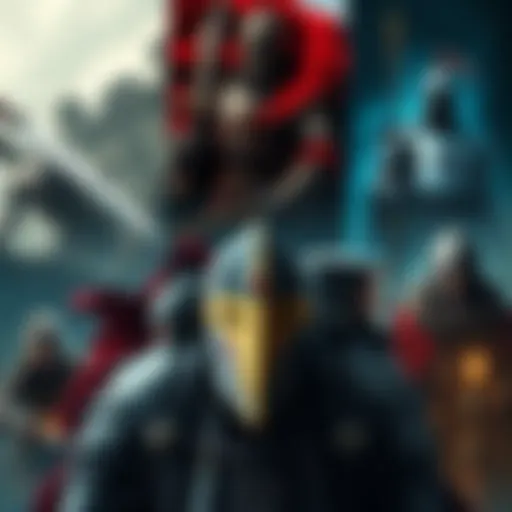 Best Medieval Games for Xbox and Switch A collage of action and RPG medieval game covers including Skyrim and Elden Ring, showcasing knights and fantasy landscapes.